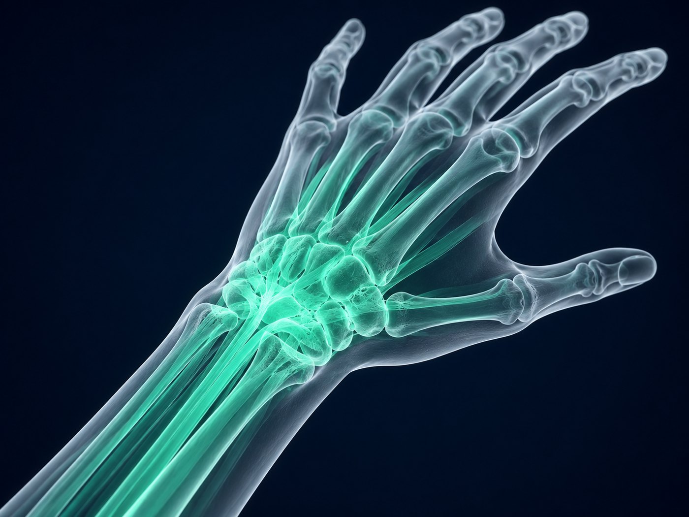 Anatomía de mano y muñeca