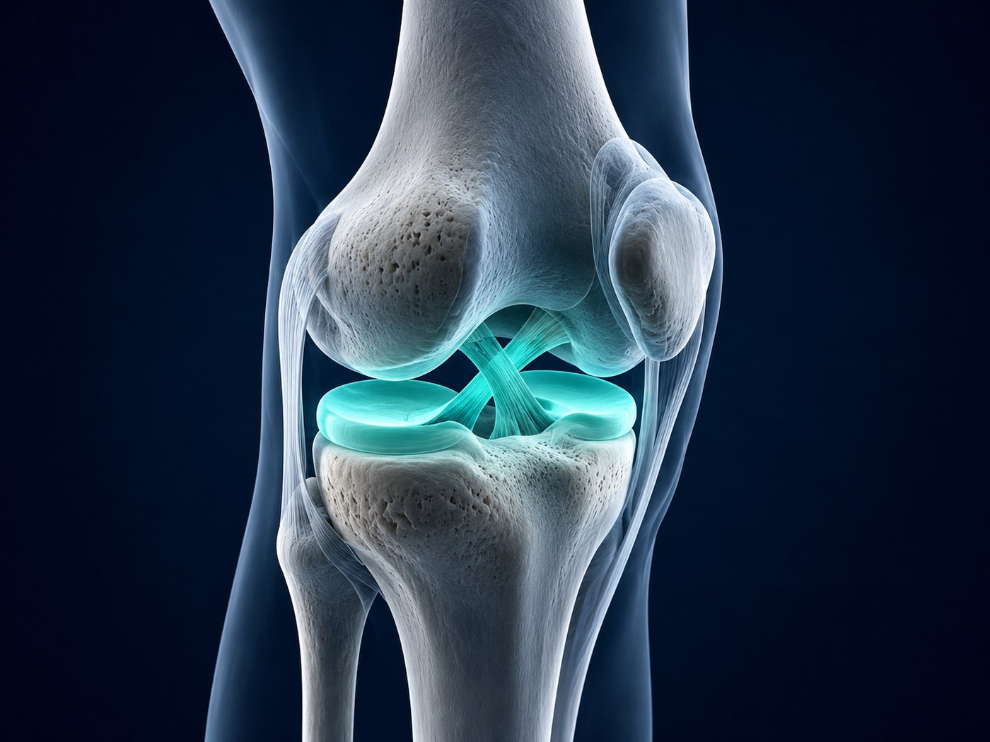 Anatomía de la rodilla: menisco y ligamentos cruzados
